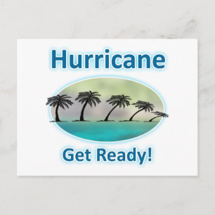 Carte Postale Hurricane Supadupas. Préparez-vous !
