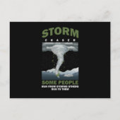 Carte Postale Hurricane Tempête Chaser Tornado Chasing Vent Cade (Devant)