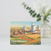 Carte Postale Hutchinson Kansas (Debout devant)