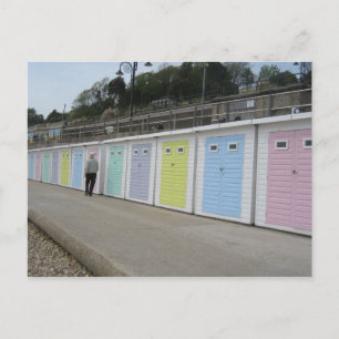 Carte Postale Huttes de plage