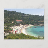 Carte Postale Hvar Island, Ranta Beach, Croatie (Dos)