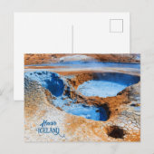 Carte Postale Hverir, Islande (Devant / Derrière)