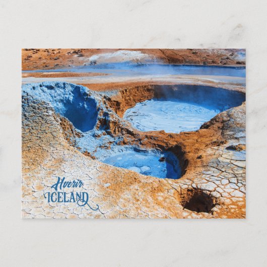 Carte Postale Hverir, Islande (Devant)