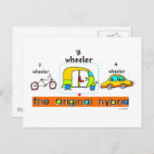 Carte Postale Hybride d'origine (Devant / Derrière)