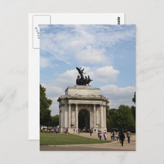 Carte Postale Hyde Park Corner (Devant / Derrière)