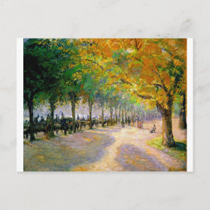 Carte Postale Hyde Park, Londres par Camille Pissarro