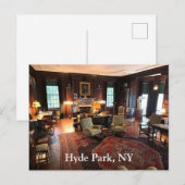 Carte Postale Hyde Park New York (Devant / Derrière)
