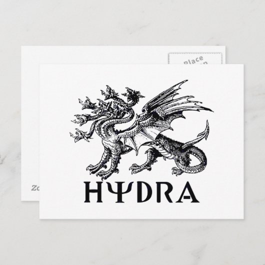 Carte Postale Hydra (Devant / Derrière)
