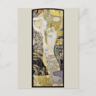 Carte Postale hydra (aka water serpents I) by Gustav Klimt