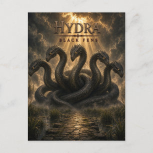 Carte Postale Hydra Black Fens Dark Cinema