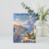 Carte Postale Hydra Grèce (Debout devant)