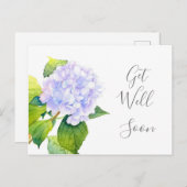 Carte Postale Hydrangea (Devant / Derrière)