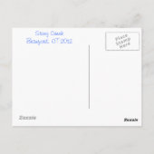 Carte postale Hydrangea (Dos)