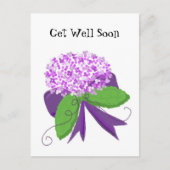 Carte Postale Hydrangea Se Bien Bientôt (Devant)