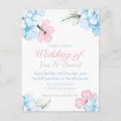 Carte Postale Hydrangeas Pastel Bloom (Devant)