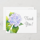 Carte Postale Hydrangée (Devant / Derrière)