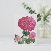 Carte Postale Hydrangée (Debout devant)