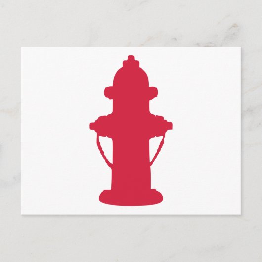 Carte Postale Hydrant (Devant)