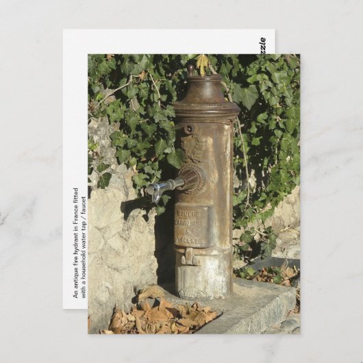 Carte Postale Hydratant (Devant / Derrière)