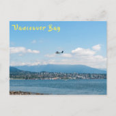 Carte Postale hydravion au décollage de la baie de Vancouver (Devant)