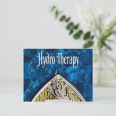 Carte Postale Hydro Therapy Boat Ocean Sailing (Debout devant)