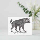 Carte postale Hyena (Debout devant)