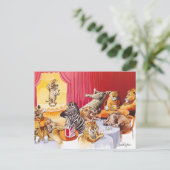 Carte Postale hyène riante (Debout devant)