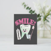 Carte Postale Hygiéniste dentaire (Debout devant)