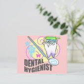 Carte Postale Hygiéniste dentaire (Debout devant)
