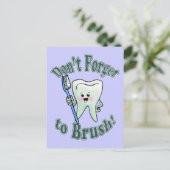 Carte Postale Hygiéniste dentaire (Debout devant)