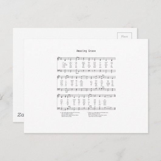 Carte Postale Hymn (Devant / Derrière)