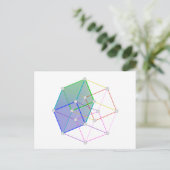 Carte Postale Hyper Cube 2 — Science cool en 4D ! (Debout devant)