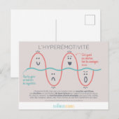 Carte Postale Hyperémotivité (Devant / Derrière)
