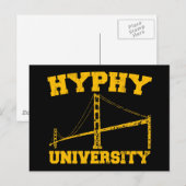 Carte Postale Hyphy University zone de yay (Devant / Derrière)