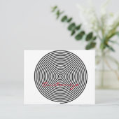 Carte Postale Hypnose ronde Spirale Thunder_Cove (Debout devant)