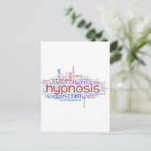Carte Postale Hypnose Word Art (Debout devant)