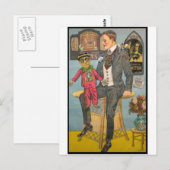 Carte Postale Hypnotisé par le maître de marionnette (Devant / Derrière)