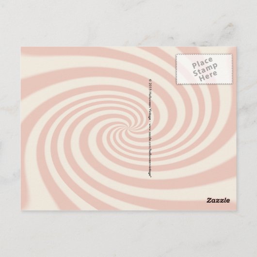 Carte postale Hypnotist (Dos)