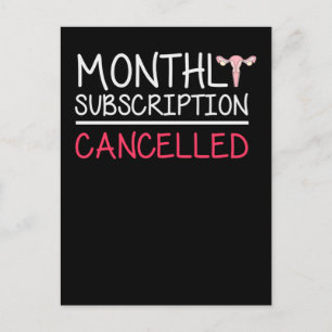 Carte Postale Hystérectomie drôle Soutien Ablation de l'utérus