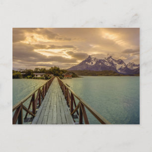Carte Postale Hysteria Pehoe. Cordillère du Paine