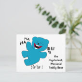 Carte Postale Hystérique, ManiacalOurs En Conduite (Debout devant)