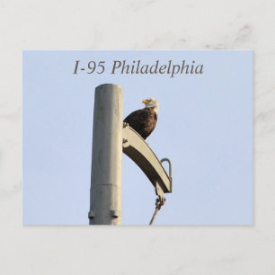Carte postale I-95 Philadelphia Bald Eagle