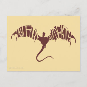 Carte Postale I Am Fire I Am Death - Graphic