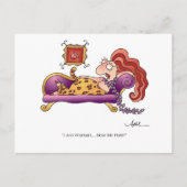 Carte postale I AM WOMAN par April McCallum (Devant)