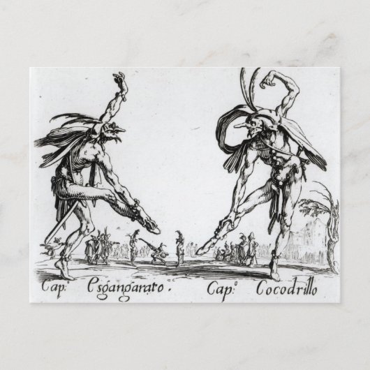 Carte Postale I Balli de Spessanei ou Le Grande Chasse (Devant)