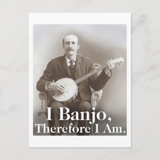 Carte postale I Banjo (Devant)