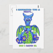 Carte Postale I Broughted You a Fairy, but I (Devant / Derrière)