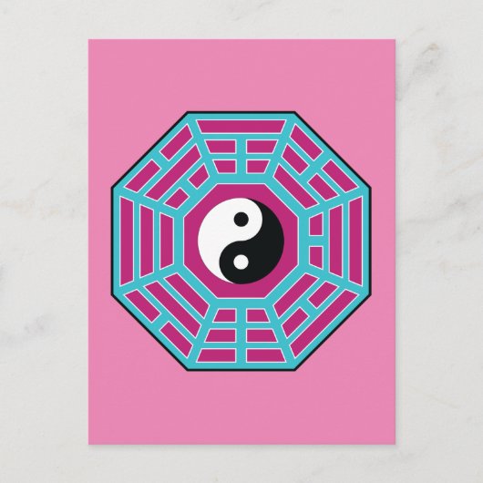 Carte Postale I Ching Yin Yang (Devant)