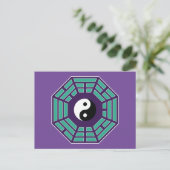 Carte Postale I Ching Yin Yang (Debout devant)