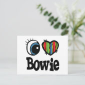 Carte Postale I Coeur (Amour) Bowie (Debout devant)